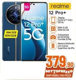 Expert realme 12 Pro+ offerta