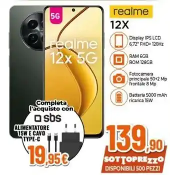 Expert realme 12X offerta