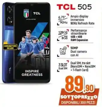 Expert TCL 505 offerta