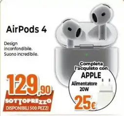 Expert AirPods 4 offerta