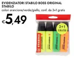 Bennet Evidenziatori stabilo boss original stabilo offerta