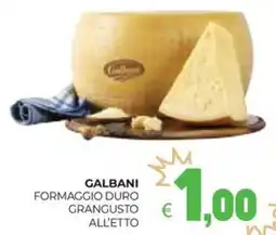 Eté Galbani formaggio duro grangusto all'etto offerta