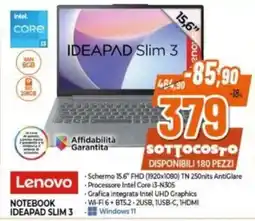 Expert Lenovo NOTEBOOK IDEAPAD SLIM 3 offerta