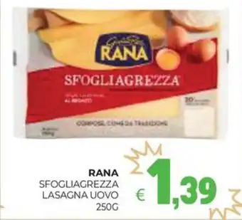 Eté Rana sfogliagrezza lasagna uovo offerta