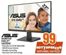 Expert ASUS MONITOR FHD 27" VA27EHF offerta