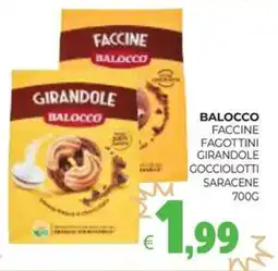 Eté Balocco faccine fagottini girandole gocciolotti saracene offerta