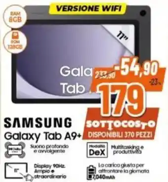 Expert SAMSUNG Galaxy Tab A9+ offerta