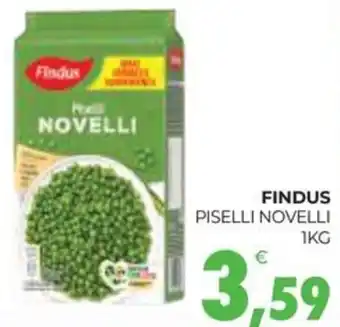 Eté Findus piselli novelli offerta