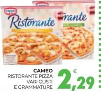 Eté Cameo ristorante pizza vari gusti e grammature offerta