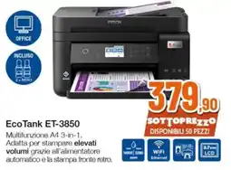 Expert EPSON Eco Tank ET-3850 offerta