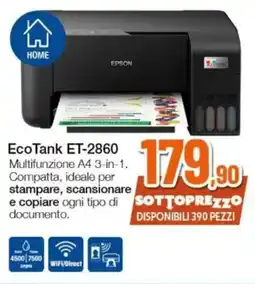 Expert EPSON EcoTank ET-2860 offerta