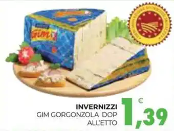 Eté Invernizzi gim gorgonzola dop all'etto offerta