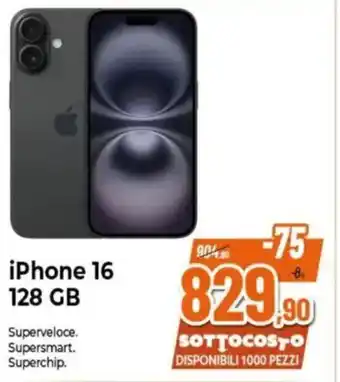 Expert iPhone 16 128 GB offerta