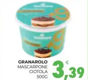 Eté Granarolo mascarpone ciotola offerta