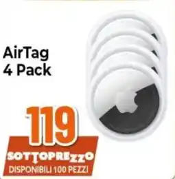 Expert AirTag 4 Pack offerta