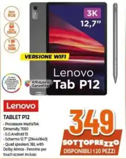 Expert Lenovo Tab P12 offerta