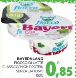 Eté Bayernland fiocco di latte classico/high protein senza lattosio offerta