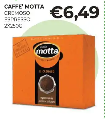 Eté Caffe' motta cremoso espresso 2x250g offerta