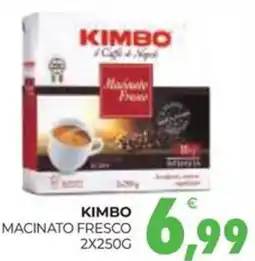 Eté Kimbo macinato fresco offerta