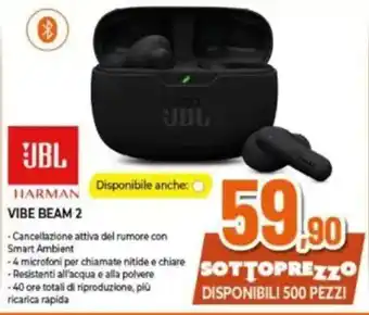 Expert JBL VIBE BEAM 2 offerta