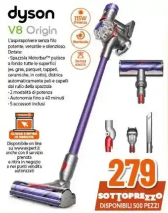 Expert dyson V8 Origin offerta