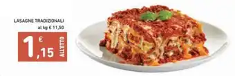 Spazio Conad Lasagne tradizionali offerta