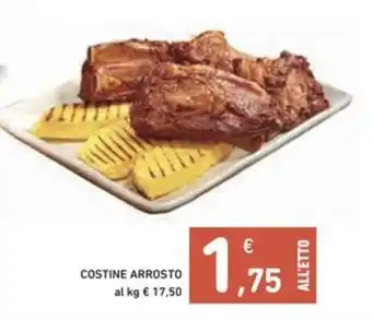 Spazio Conad Costine arrosto offerta