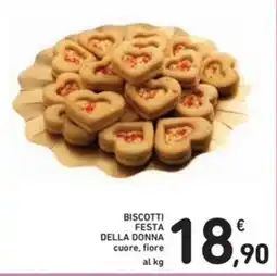 Spazio Conad Biscotti festa della donna offerta