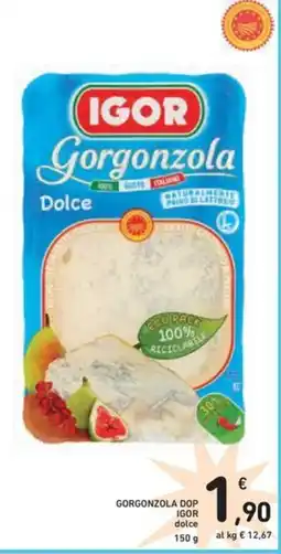 Spazio Conad Gorgonzola dop IGOR offerta