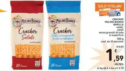 Spazio Conad Cracker mulino bianco BARILLA offerta