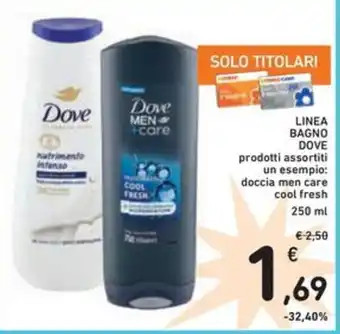 Spazio Conad Linea bagno DOVE offerta