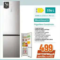 Expert Hisense RB440N4ACD Frigorifero Combinato offerta