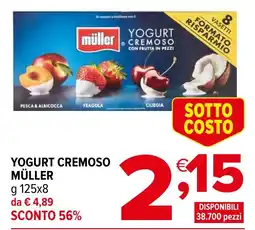 Iperal Yogurt cremoso MÜLLER offerta