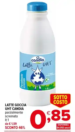 Iperal Latte goccia uht CANDIA offerta