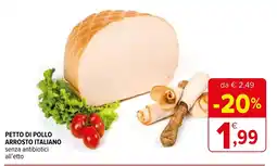 Iperal Petto di pollo arrosto italiano offerta