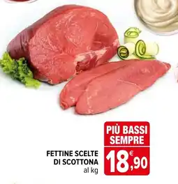 Iperal Fettine scelte di scottona offerta