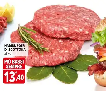 Iperal Hamburger di scottona offerta