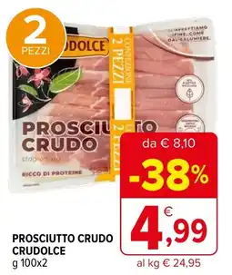 Iperal Prosciutto crudo CRUDOLCE offerta