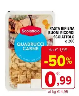 Iperal Pasta ripiena buoni ricordi SCOIATTOLO offerta