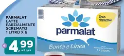 Extra Supermercati Parmalat latte parzialmente scremato offerta