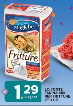 Extra Supermercati Lo conte farina mix per fritture offerta