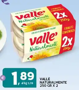 Extra Supermercati Vallè naturalmente offerta