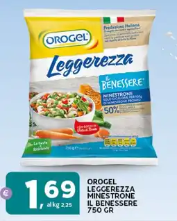 Extra Supermercati Orogel leggerezza minestrone il benessere offerta