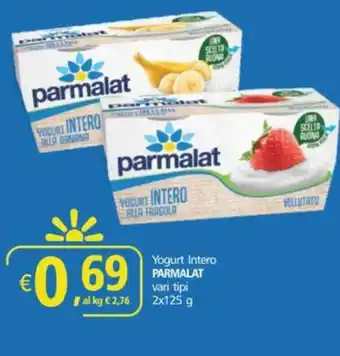 Alter Discount Yogurt Intero PARMALAT vari tipi offerta