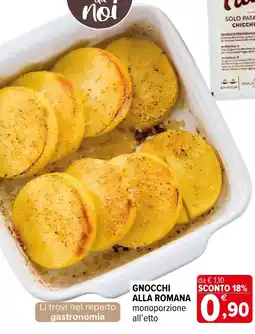 Iperal Gnocchi alla romana monoporzione all'etto offerta