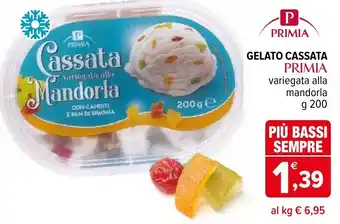 Iperal Gelato cassata primia variegata alla mandorla offerta