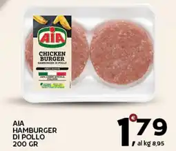 Extra Supermercati Aia hamburger di pollo offerta