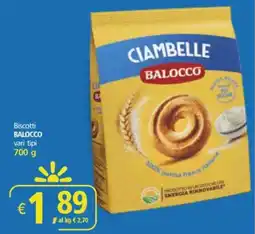 Alter Discount Biscotti BALOCCO vari tipi offerta