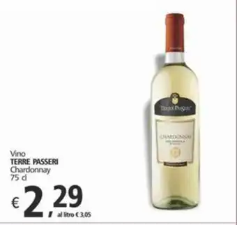 Alter Discount Vino TERRE PASSERI Chardonnay offerta