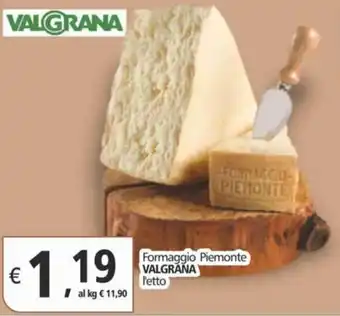 Alter Discount Formaggio Piemonte VALGRANA offerta